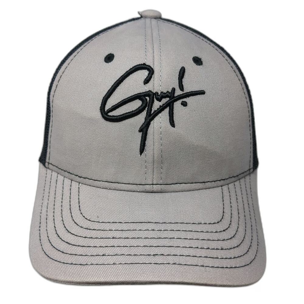 American Witch Trucker Hat Gray One Size Cancun Signature Graphic Snapback